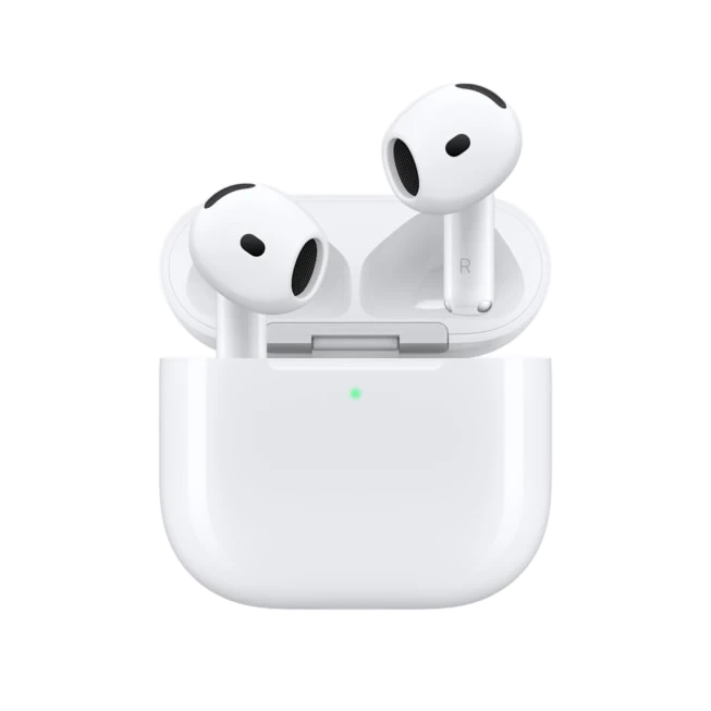 AirPods 5 with their charging case